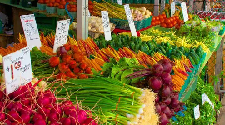 Farmers market Produce on the Paleo Diet - Saving money and finding cheap paleo meals can come down to what you choose as much as where you shop