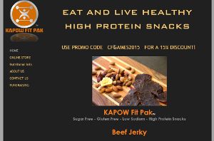 Kapow Fitpak Home Page