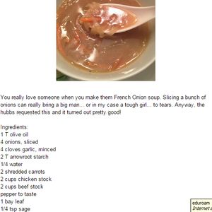 screenshot whatthefit.blogspot.com french onion soup