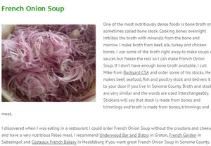 screenshot www.paleosonoma.com french onion soup