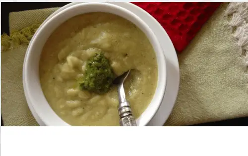 Plantain and Broccoli Soup - AIP, Plantain