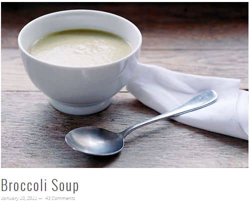 Broccoli Soup from Elana’s Pantry - Paleo Vegan, Simple (few ingredients), No Broth Required