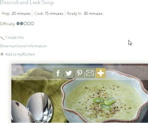 Broccoli and Leek Soup from Primal Palate - Creamy, Broccoli, Bone Broth, Chicken Broth