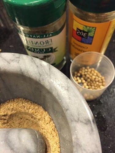 Grinding the Spices, Paleo Thai Curry Paste