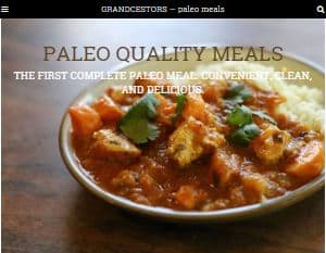 This is a screenshot of the Grancestors website. Grancestors offers a line of frozen paleo meals that are similar to tv dinners. In fact, some grocery stores have started to stock Grandcestor meals in their freezer case. However, the company also offers Paleo meal plan delivery for those people who don’t live near a grocery store that features Grandcestor frozen meals. As part of their Paleo home meal delivery offerings, Grandcestors lets you purchase meals directly from their website, as well as third party websites like Amazon. Whether you consider this to be the best Paleo food delivery option will depend on whether you want a more traditional chef delivery service or if you are happy to pick meals from their line of Paleo frozen dinners and have them shipped to you. But if you are trying to figure out all your options for getting Paleo food delivered, Grandcestors is definitely worth keeping on your list of options.