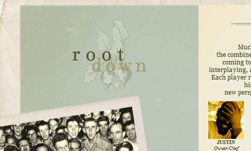 Screenshot of Root Down - A good restaurant to consider when eating out on the Paleo diet