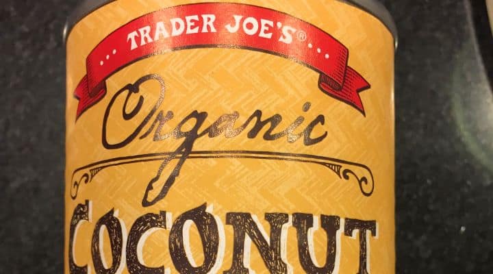 Photo of new TJs Organic Paleo Coconut milk no guar gum offering, a brand new addition to the Trader Joes coconut milk line. This is great for those of us doing Paleo, SCD, Gaps or other autoimmune diets that advise to cut out preservatives, chemical additives and unknown filler and processed ingredients in our foods. 