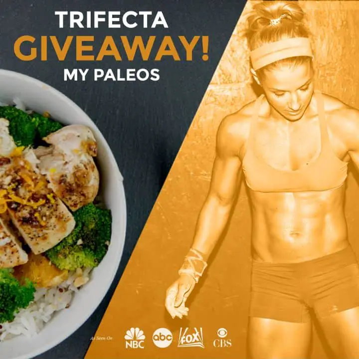 Givewaway from Trifecta Nutrition 21 Paleo Meals for you and a Friend!