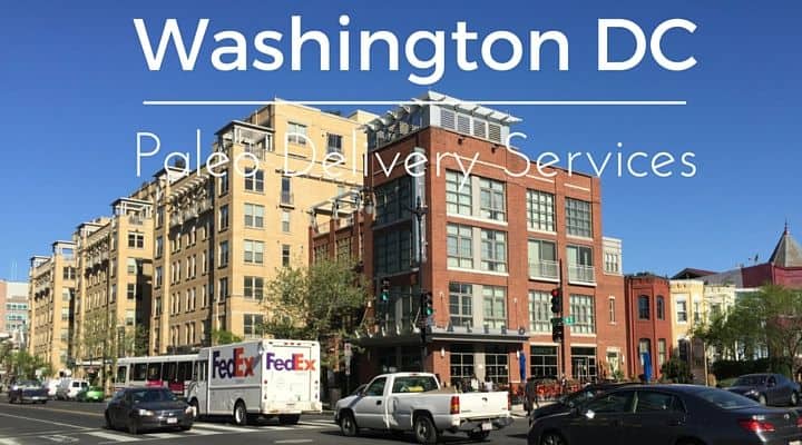 Featured image, 9 Paleo Meal Delivery Washington DC Services For When You Are Short on Time. Looking for healthy meal delivery DC options? Hoping to find a local food delivery service washington dc service? Searching for diet food delivery dc companies? This article covers dc food delivery service options that offer Paleo, Primal, Gluten Free, SCD, Gaps, AIP and other specialty meal plans.