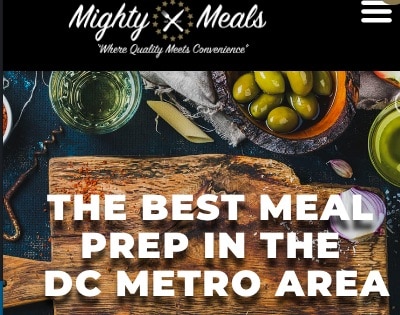 Mighty Meals is a washington DC Paleo food delivery service as well as non-paleo but healthy food delivery dc option for prepackaged meals