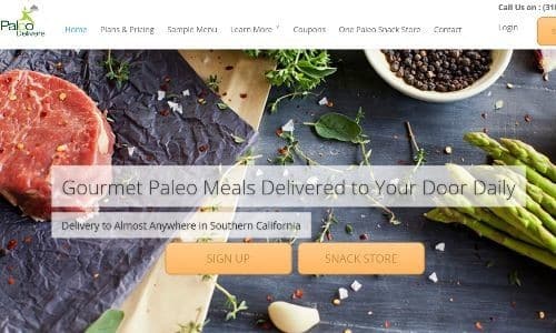 Paleo Delivers offers a number of great Paleo compliant meal plan options. Their Paleo meal delivery Los Angeles services offer fresh, non-frozen meals delivered fresh to your door each day (except Sundays)