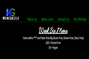 Modern Grub had been a Bakersfield Paleo meal delivery service that has branched out (formerly Muscle Grub)