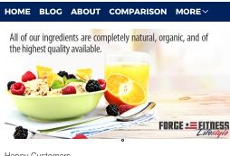 This image is a screen capture of the Forge Lifestyle home page. Forge Lifestyle is a Paleo home delivery service focusing on those going grain free to improve their athletic strength, endurance and health. They offer Paleo prepared meal delivery to residents across the country, by shipping their Paleo friendly re-heatable meals via express shipping. If you are looking for a quick way to get your Paleo dinners delivered to your home, Forge Lifestyle may just be that solution - especially if you live in their area in Southern California. However, they do offer nationwide shipping so anyone looking to get Paleo prepared meals delivered can order from Forge Lifestyle, no matter where in America you live.