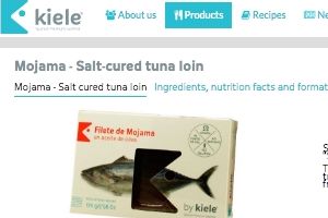 Screenshot of the Kiele homepage - Hopefully we will outline the best air dried tuna options in this guide. Our list of the spanish dried tuna options on the market, With their dehydrated tuna offerings, Kiele is a swell member of the Paleo and clean eating community.