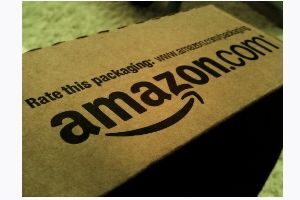 Photo of an Amazon box - Amazon offers a wide selection of Paleo non-perishable goods for those looking to buy Paleo. Given the vast array of Paleo products available, they are a sort of hidden secret as a viable Paleo webshop 