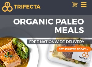 Trifecta offers organic paleo food delivery nationwide.